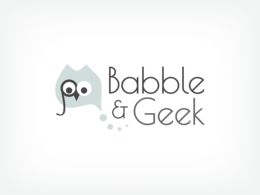 Babble & Geek monotone logo