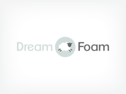 Dream Foam monotone logo