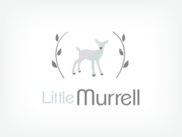 Little Murrell Baby Clothing monotone logo