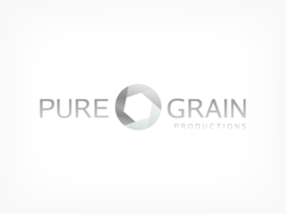 Pure Grain Productions monotone logo