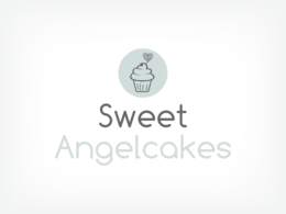 Sweet Angelcakes monotone logo